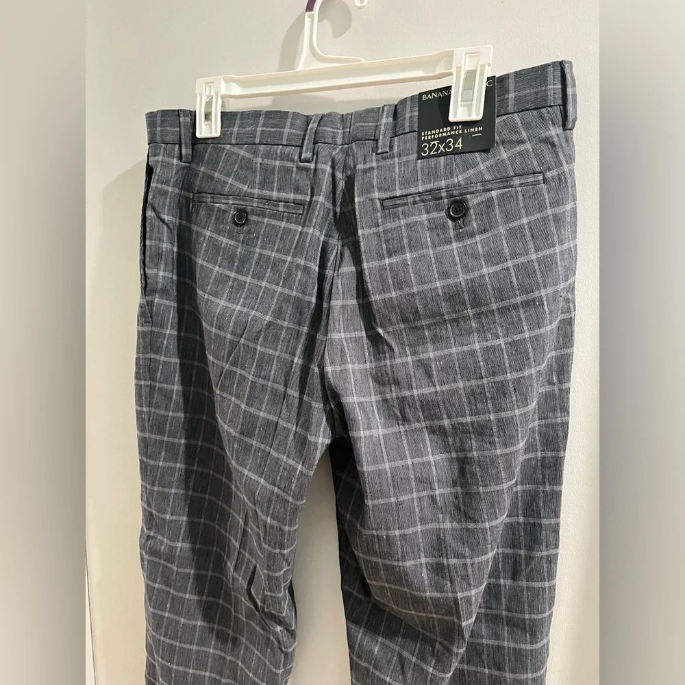 Banana Republic Performance Linen Dress Pants, size 32 X 34, new!